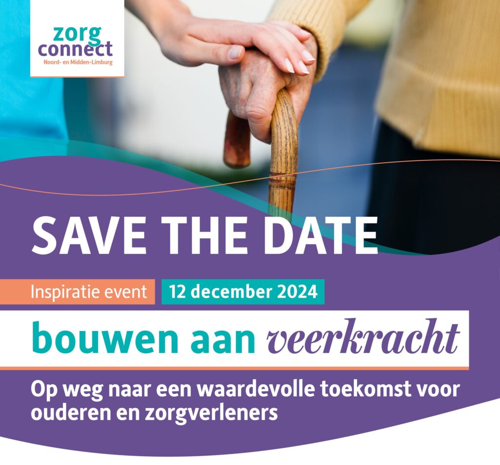 Save the date uiting voor inspiratie event ZorgConnect